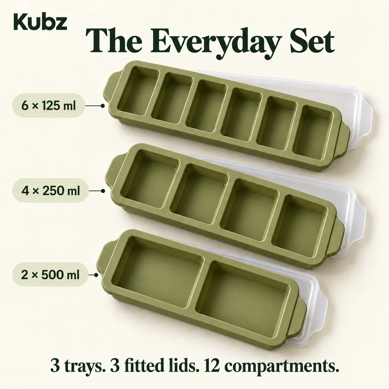 Selected Kubz bundle in Olive
