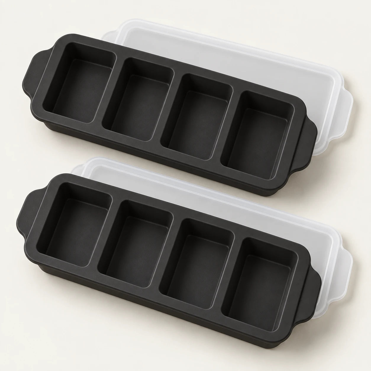 The Starter in Ink: 2 trays with fitted lids